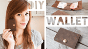 DIY Mini Portemonnaie + Schnittmuster