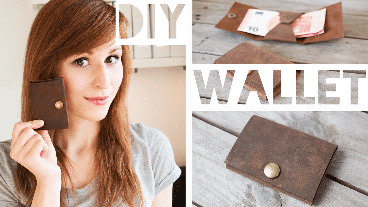 DIY Mini Portemonnaie + Schnittmuster