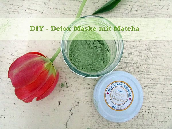 Detox Maske mit Matcha