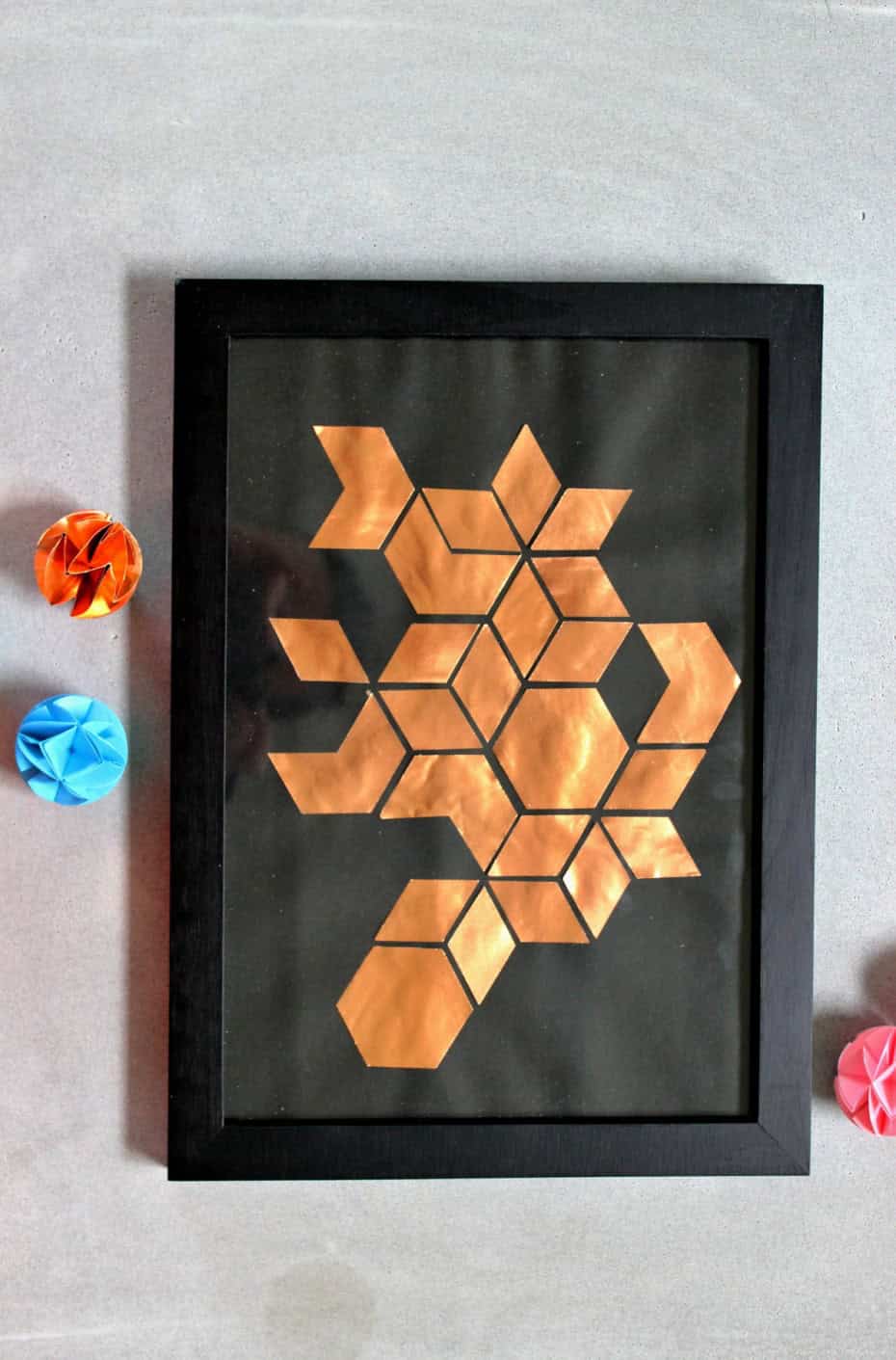 DIY – COPPER HEXAGON BILD