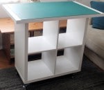 IKEA Hack DIY Stoff-Zuschneide-Tisch – ganz einfach!