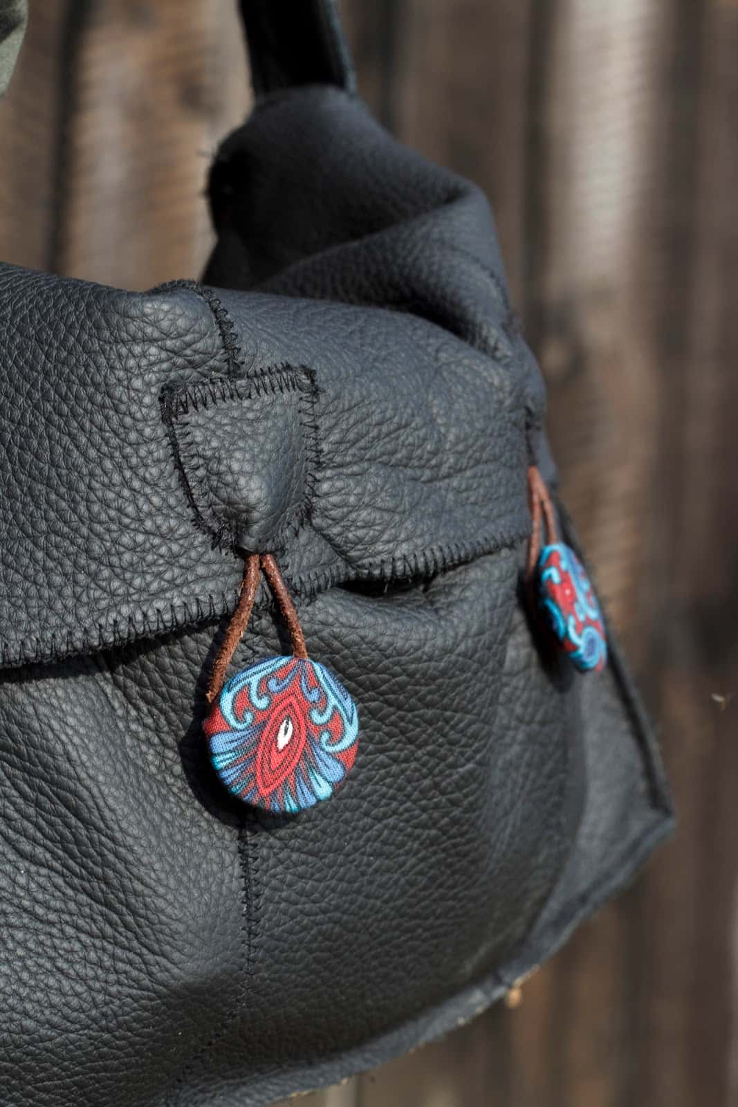 [DIY] Tasche aus Lederresten selber nähen