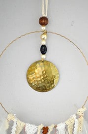 DIY Wanddekoration oder ein Traumfänger im Boho Style