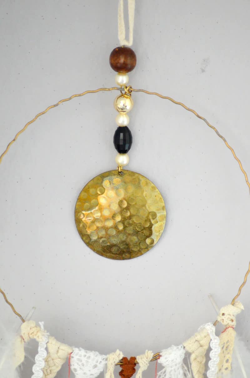 DIY Wanddekoration oder ein Traumfänger im Boho Style