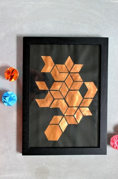 DIY – COPPER HEXAGON BILD