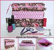 ebook Nähanleitung Kosmetiktäschchen Purzelinchen