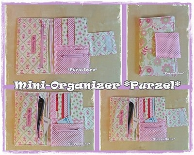 ebook Nähanleitung Mini-Organizer Purzel