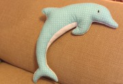 Freebook Kuschelkissen Delfin