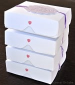 Geschenkbox / Pizzabox für Cookies