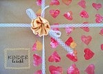 Geschenkpapier von Herzen