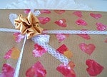 Geschenkpapier von Herzen