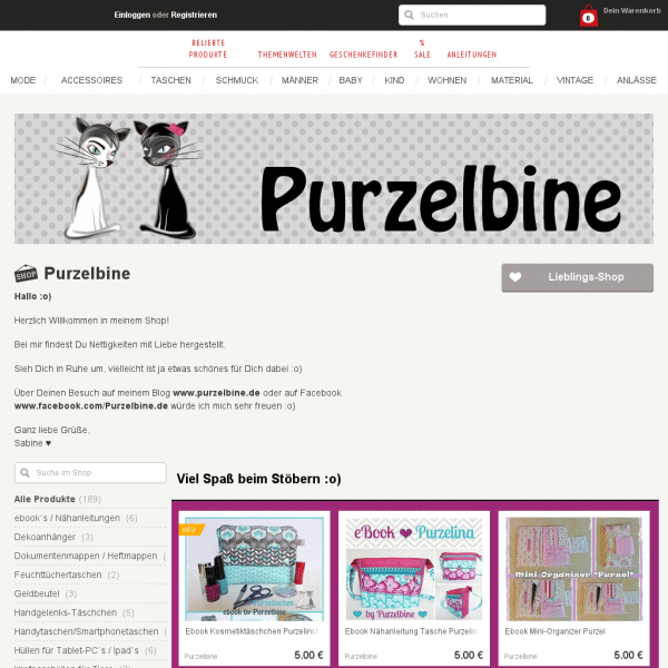 Purzelbine – Nettigkeiten mit Liebe handgemacht ♥