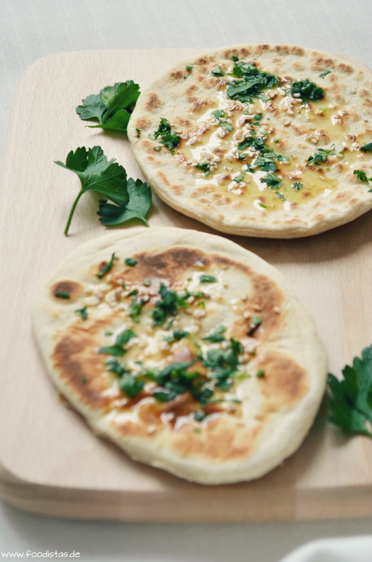Indisches Naan Brot von den [Foodistas]