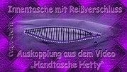 Innentasche mit Reißverschluss nähen