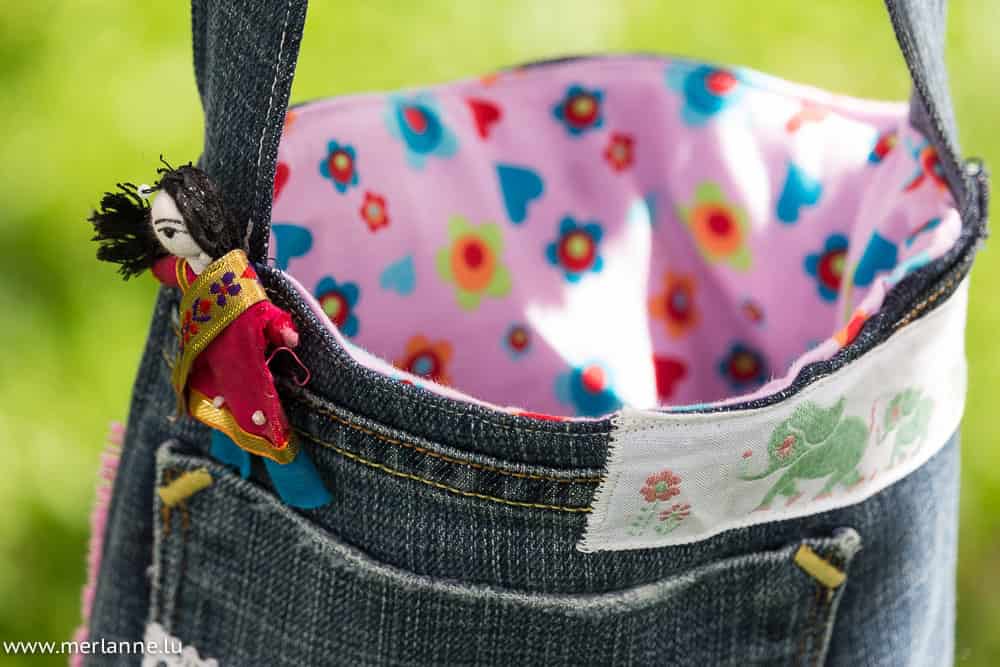 Jeans – Recycling für kleine Mädels