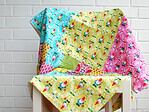 Kunterbunte Patchworkdecke