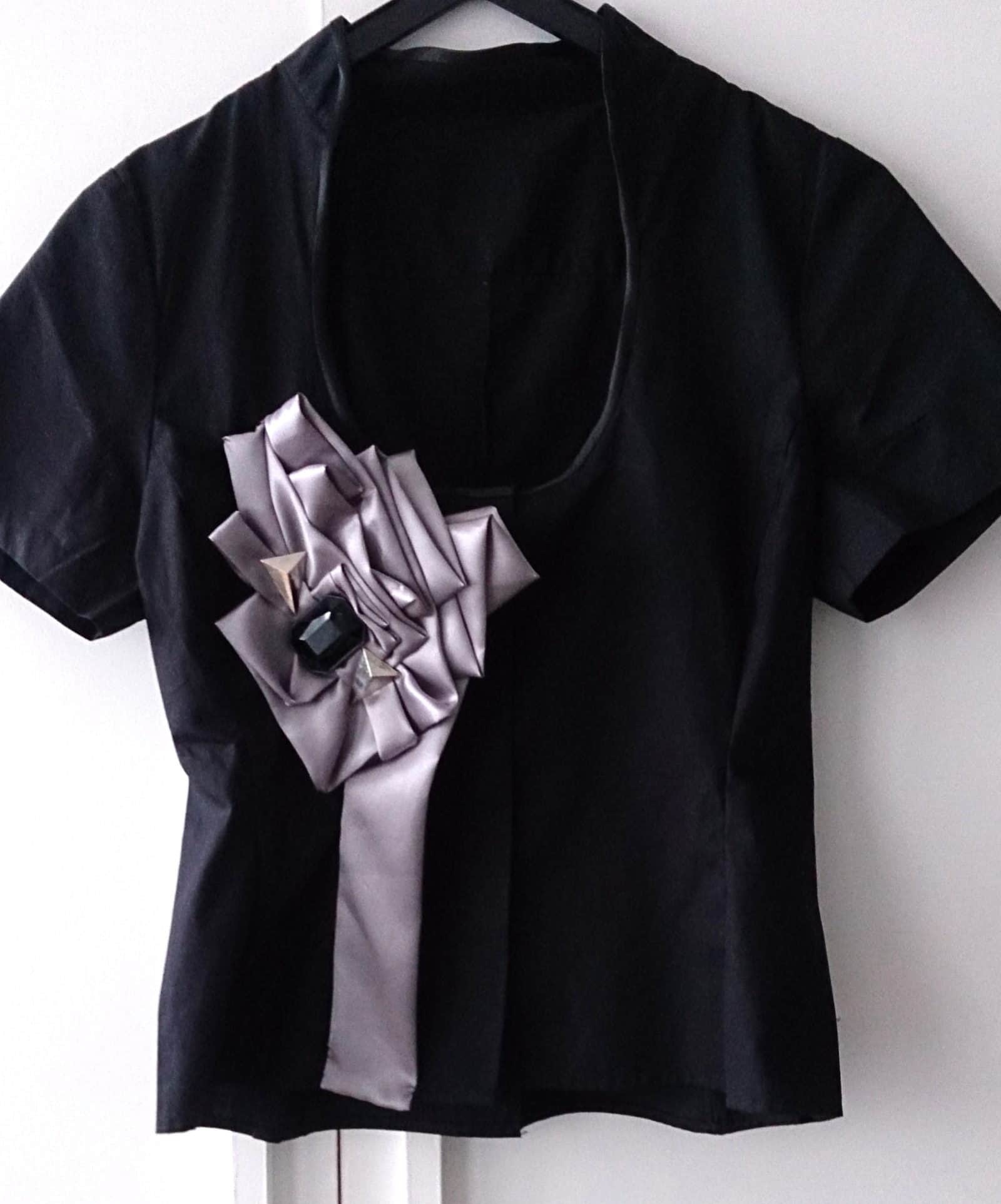 DIY alte Bluse Tutorial – Mach ein Glam-Up wie Galliano