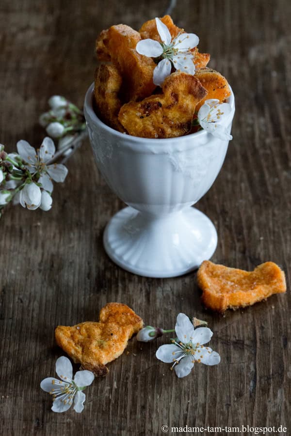 Oster-Pommes in Hasen- und Kükenform!