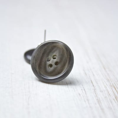 Retro Ohrringe Knopfstecker Retro Ohrringe Knopfstecker