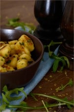 [Rezept] Gnocchi mit Rucola und Zitrone