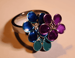 Ring mit filigranen Blüten