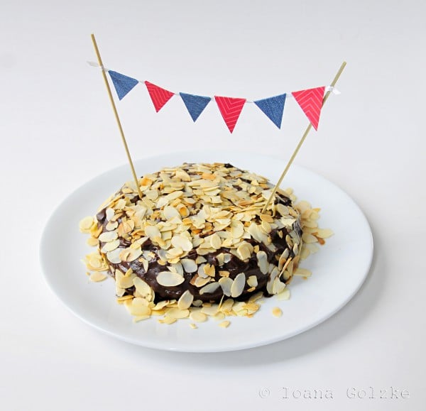 Schoko-Mandel-Kuchen "Reine de Saba" nach Julia Child