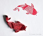 Stempel mit Japan-Muster