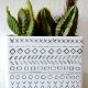 Supereinfaches DIY: Blumentopf mit Ethno Muster