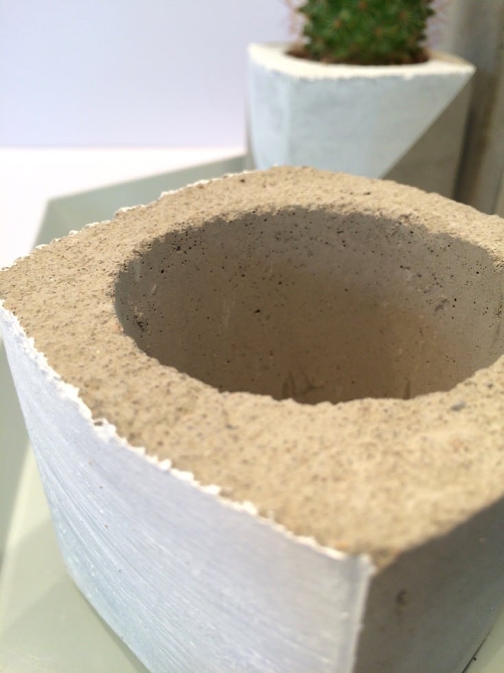 Übertöpfe aus Beton