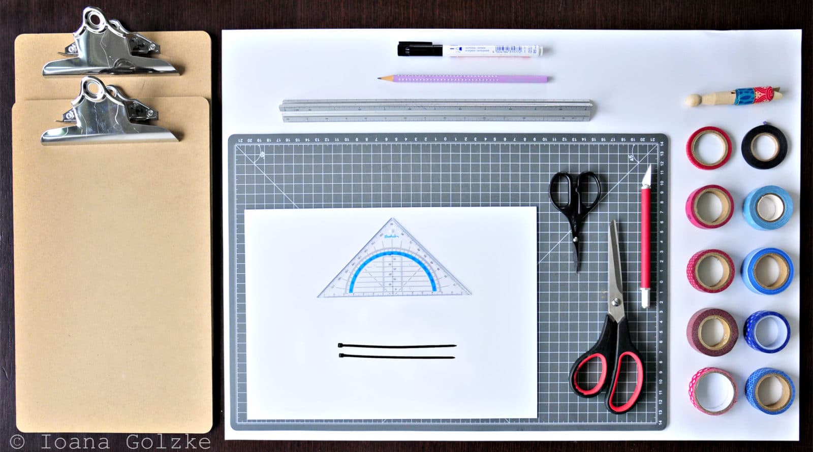 Magnet Whiteboard Klemmbretter für die Aufgaben der Kinder – DIY Tutorial