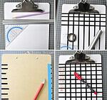 Magnet Whiteboard Klemmbretter für die Aufgaben der Kinder – DIY Tutorial