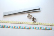 DIY Schlüsselanhänger aus Filz mit Webband