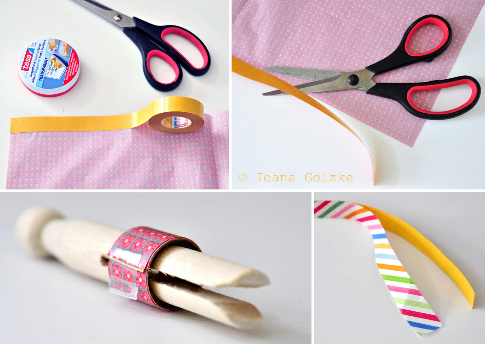 DIY Tutorial – Selbstgemachtes Washi Tape – Easy-peasy!