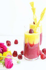 Himbeer-Ananas-Smoothie von den [Foodistas]