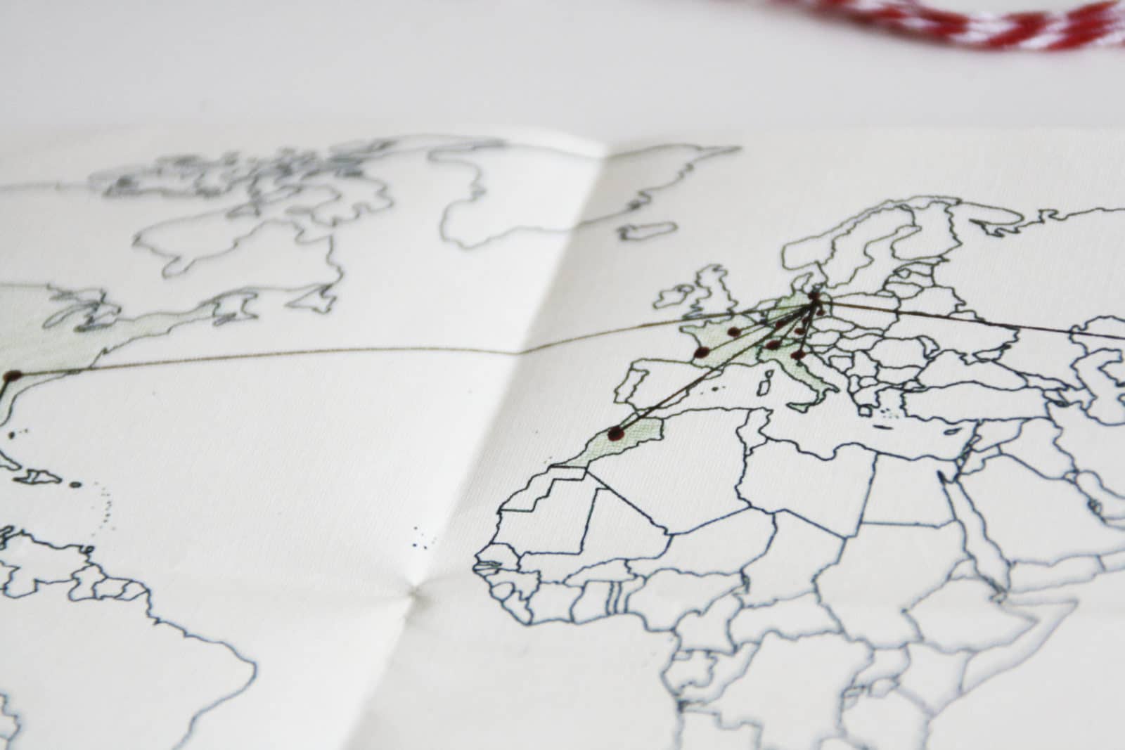 DIY Polaroid-Reise-Kiste