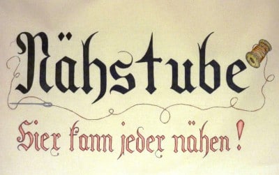 Nähstube  -Vintage Stoffe