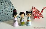 Kokeshi Dolls DIY
