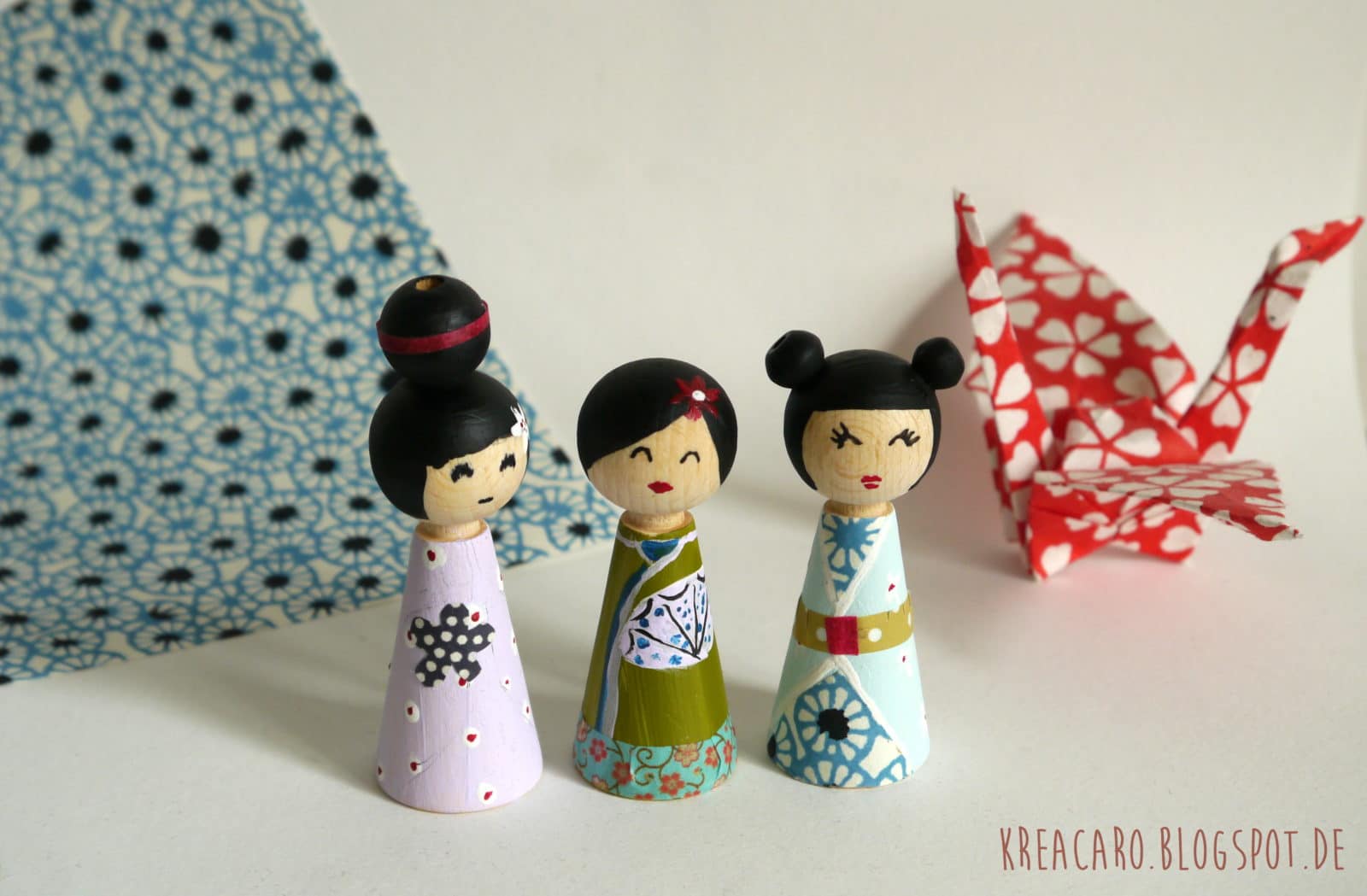 Kokeshi Dolls DIY