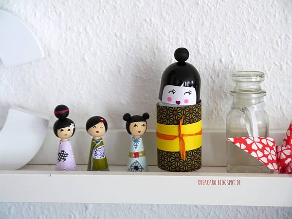 Kokeshi Dolls DIY