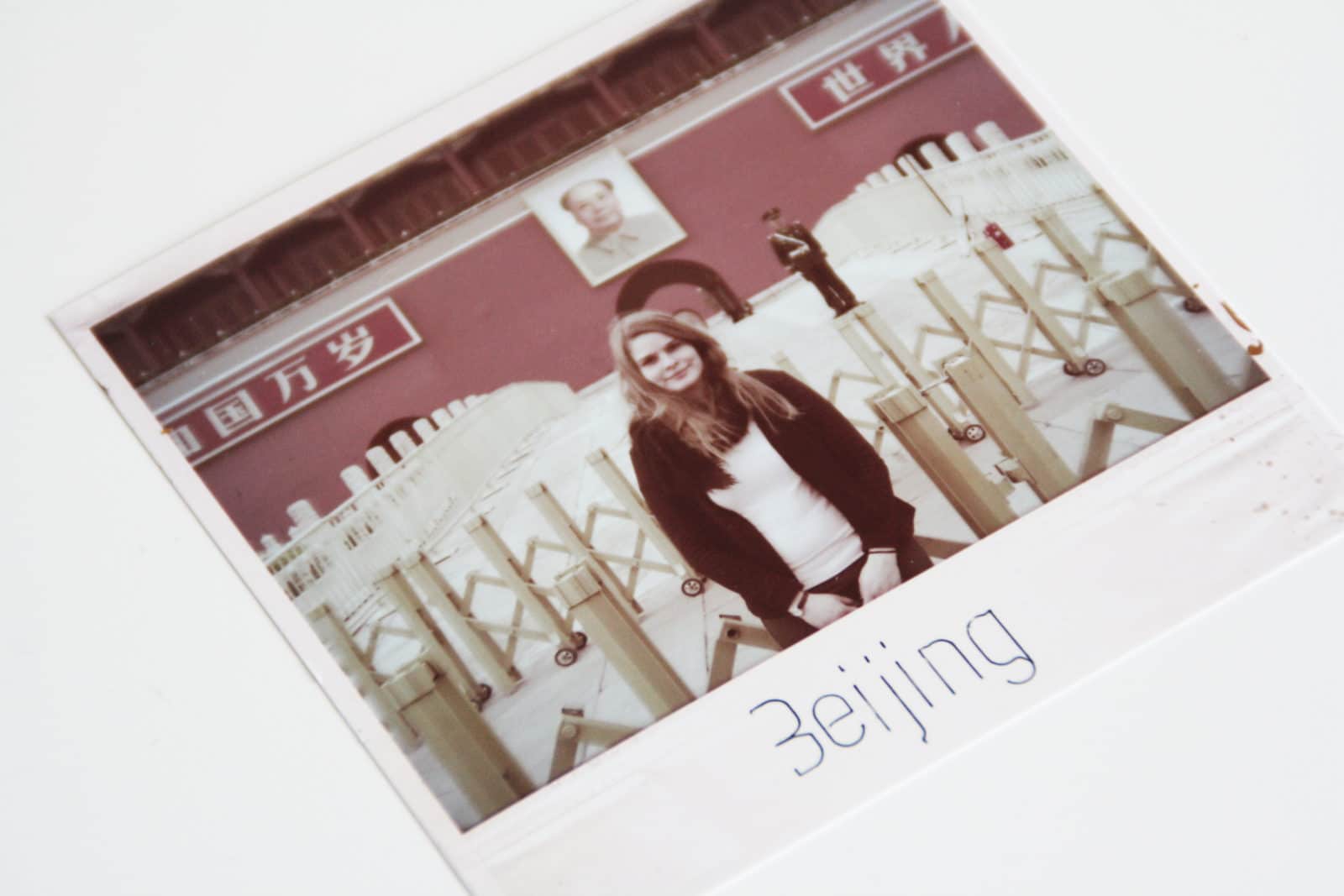 DIY Polaroid-Reise-Kiste