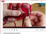STRICKEN LERNEN: Videos für Anfänger