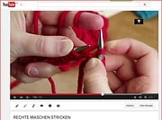 STRICKEN LERNEN: Videos für Anfänger