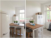 Alter Dielenschrank im neuen Glanz