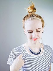 Gehäkelte Statement-Kette