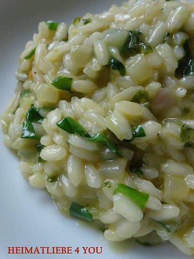 Bärlauch verführt Risotto!