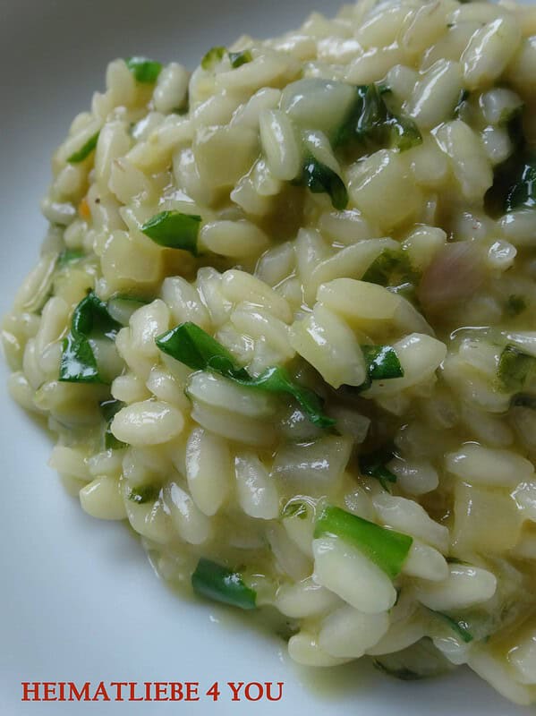 Bärlauch verführt Risotto!