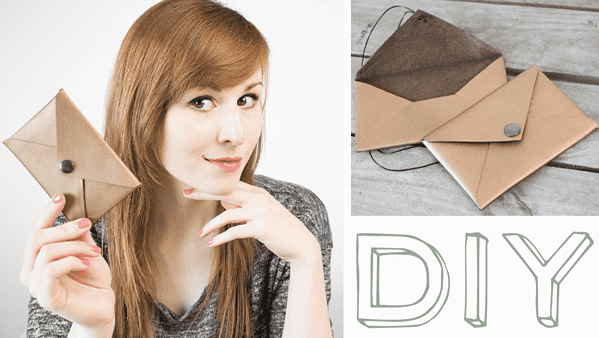 DIY Brief-Tasche + kostenlosem Schnittmuster