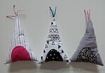 DIY Indianertipi-Kissen