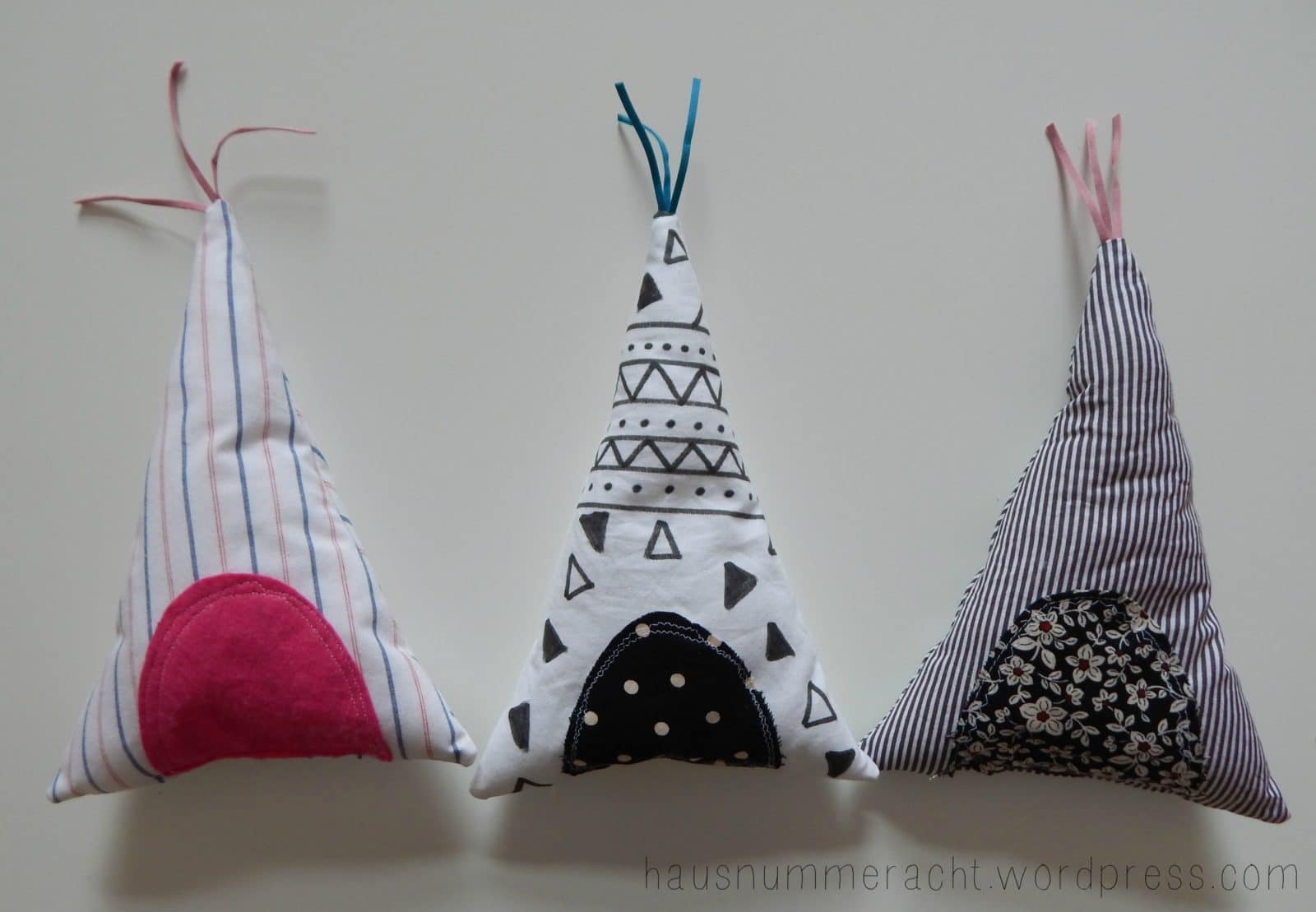 DIY Indianertipi-Kissen