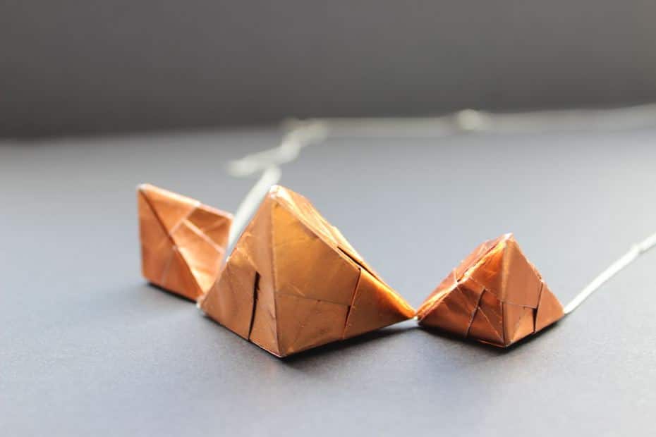 DIY – Kupfer Schmuck mit Sonobe